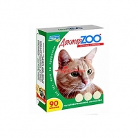 Доктор ЗОО для кошек "Здоровье и красота", 90 табл