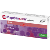 Марфлоксин 5 мг, 1 табл