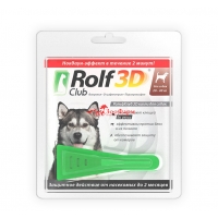 ROLF CLUB 3 D капли для собак 20-40 кг