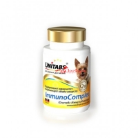 Юнитабс ImmunoComplex c Q10 для мелких собак, 100 табл