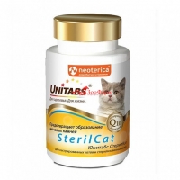 Unitabs SterilCat с Q10 для кастр. и стерил. кошек, 120 табл